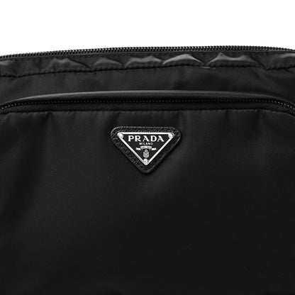 Prada Tessuto Nylon Saffiano Wristlet Black 7 of 9