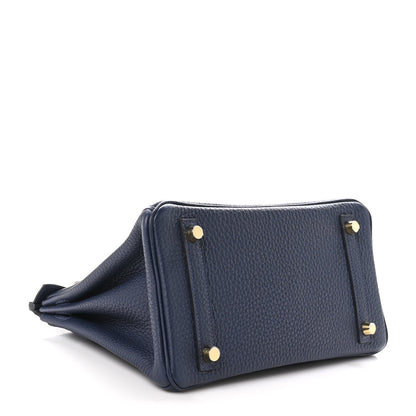 Hermes Togo Birkin 25 Bleu Nuit 4 of 11
