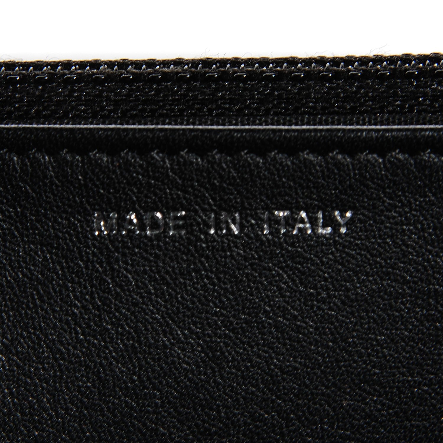 Chanel Lambskin Diamond Stitched Wallet On Chain WOC Black 6 of 8