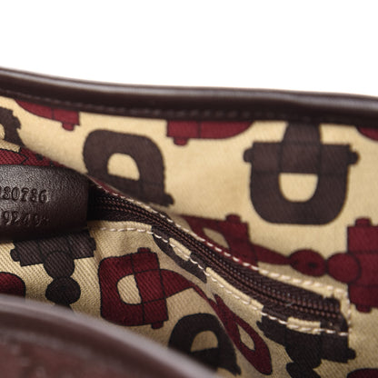 Gucci Guccissima Medium Abbey Shoulder Bag Chocolate 9 of 10