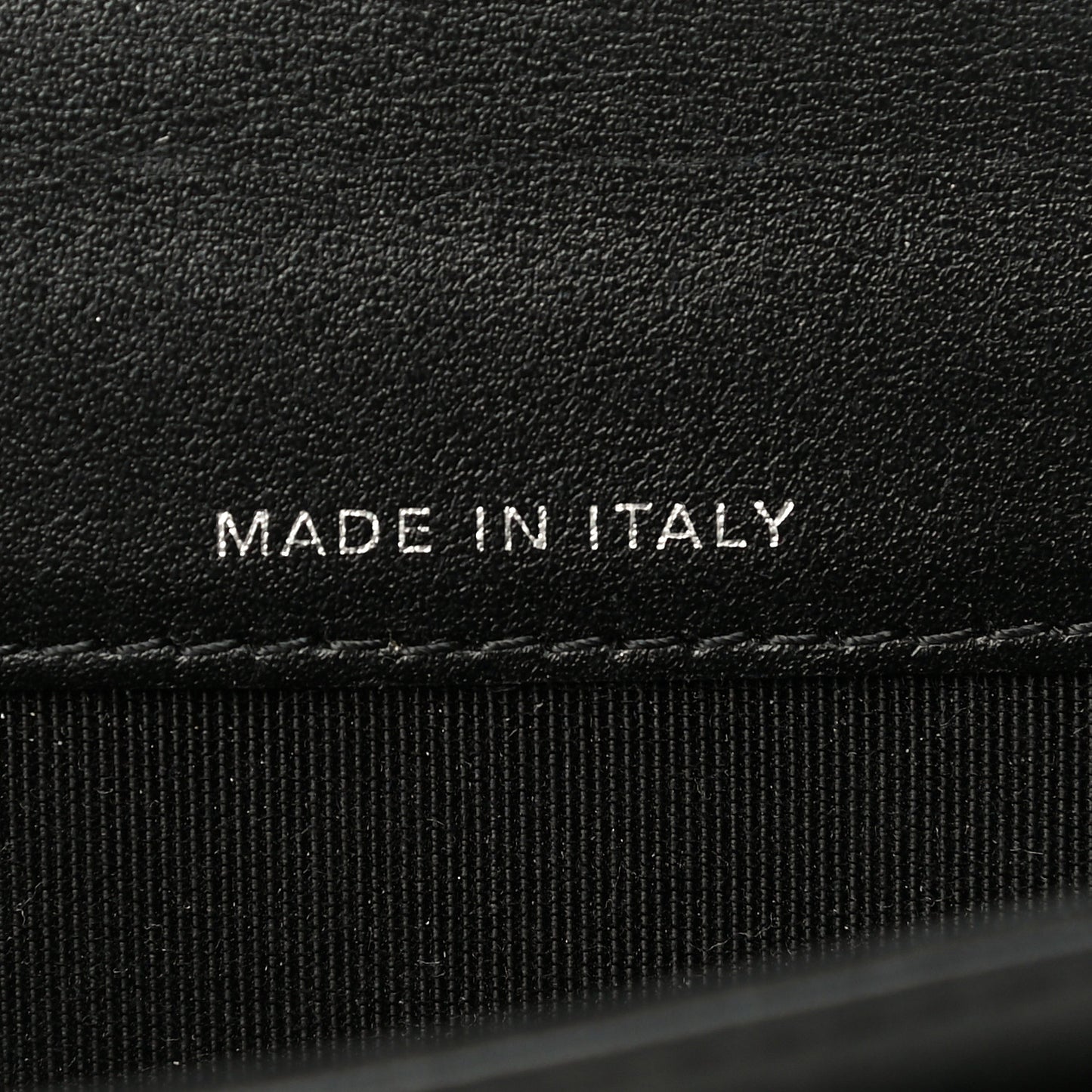 Aged Calfskin Quilted Reissue Flap Card Holder So Black