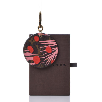Louis Vuitton Monogram Jungle Dots Bag Charm Key Ring Sugar Pink Poppy 5 of 5