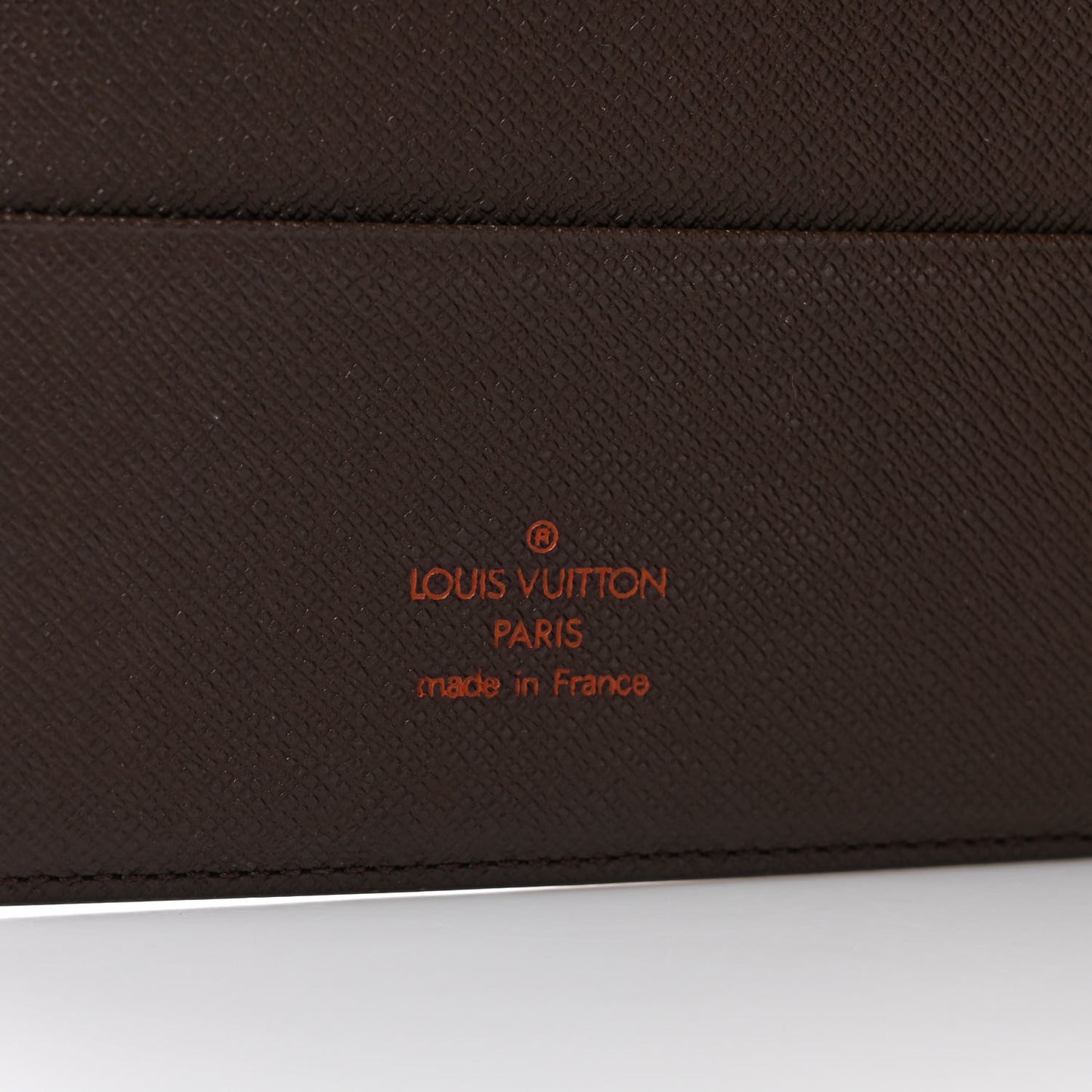 Damier Ebene Large Ring Agenda Cover