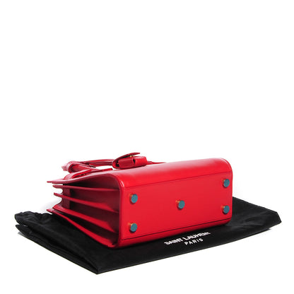 Saint Laurent Calfskin Nano Sac De Jour Lipstick Red 4 of 7