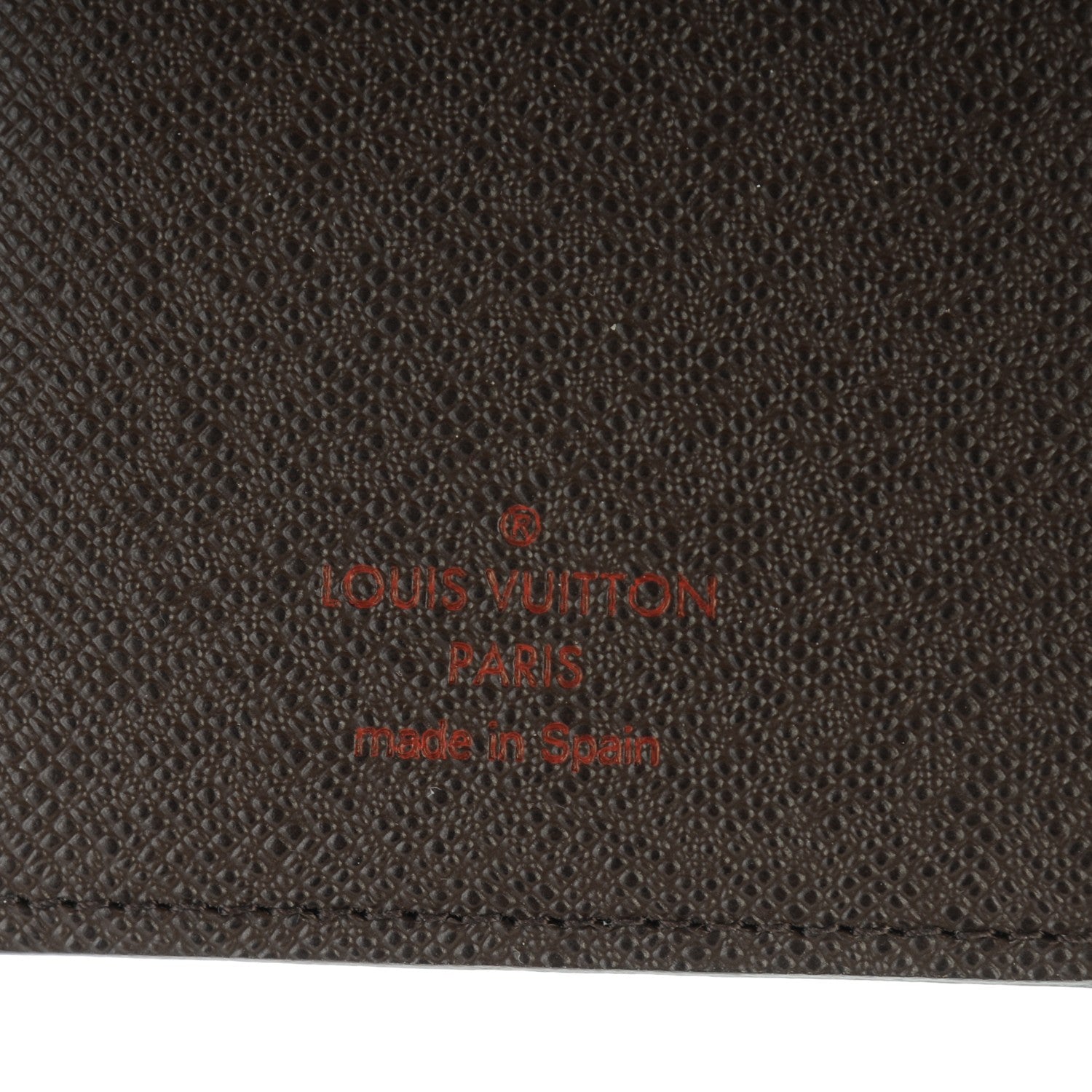 Louis Vuitton Damier Ebene Small Ring Agenda Cover 6 of 7