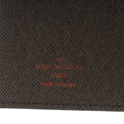 Louis Vuitton Damier Ebene Small Ring Agenda Cover 6 of 7