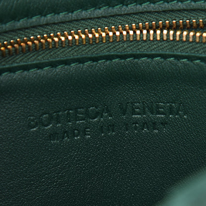 Bottega Veneta Lambskin Maxi Intrecciato Cassette Crossbody Bag Raintree Green 6 of 8