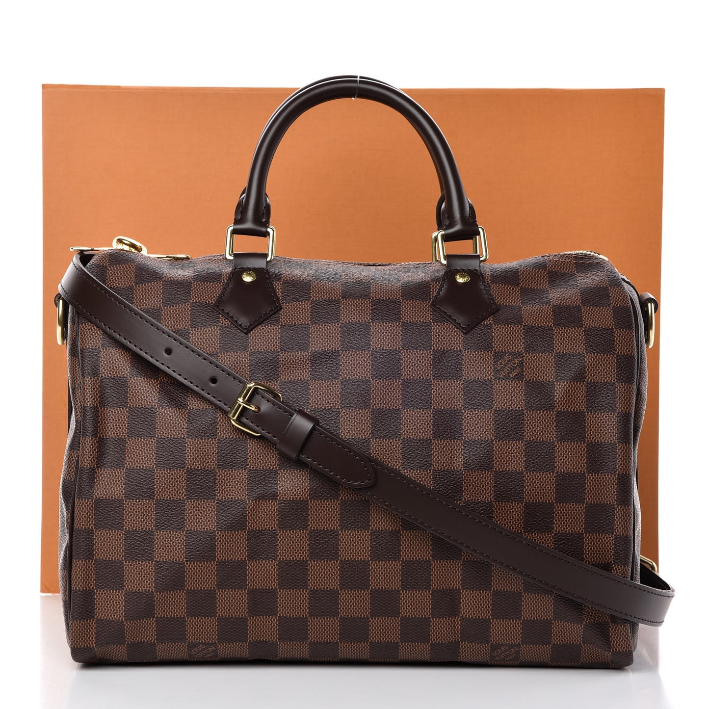 Damier Ebene Speedy Bandouliere 30
