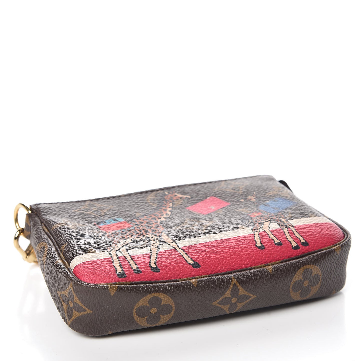 Monogram 2017 Christmas Animation Mini Pochette Accessories