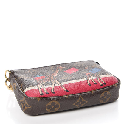 Louis Vuitton Monogram 2017 Christmas Animation Mini Pochette Accessories 4 of 9