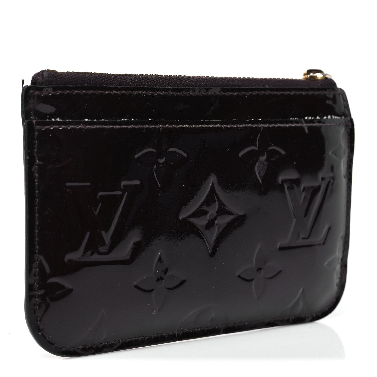 Louis Vuitton Vernis Key Pouch NM Amarante 3 of 7