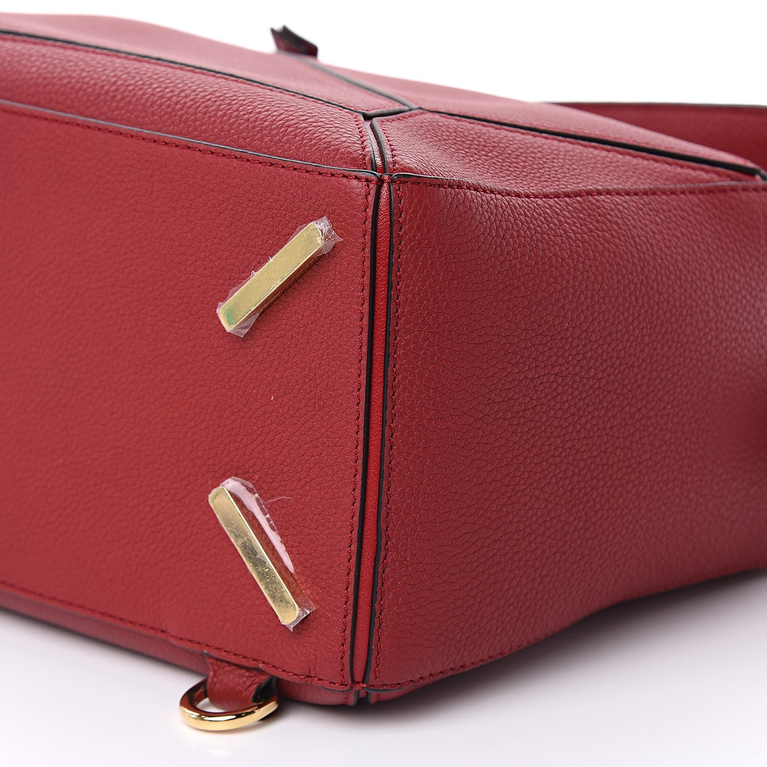 Loewe Calfskin Medium Puzzle Bag Rouge 10 of 10