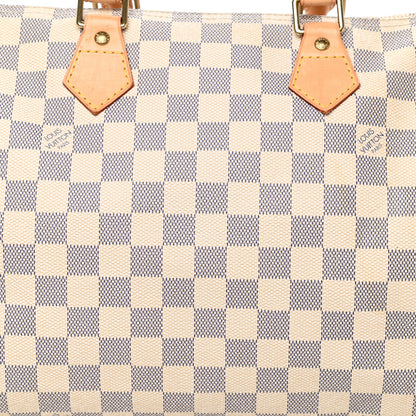 Louis Vuitton Damier Azur Speedy 30 10 of 10