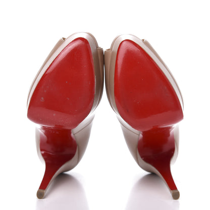 Christian Louboutin Calfskin Altapoppins 150 Pumps 37.5 Nude 5 of 8