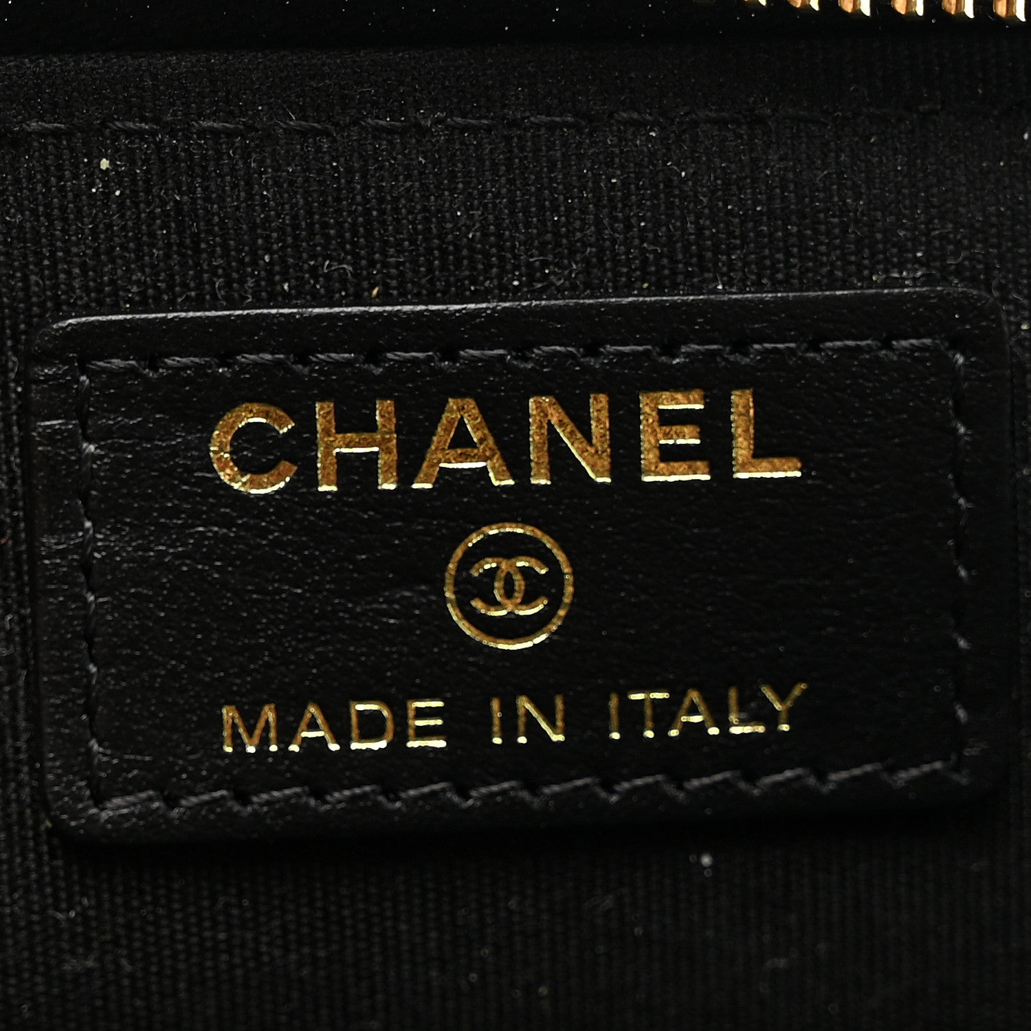 Chanel Caviar Camellia Embossed Key Holder Case Black 6 of 8