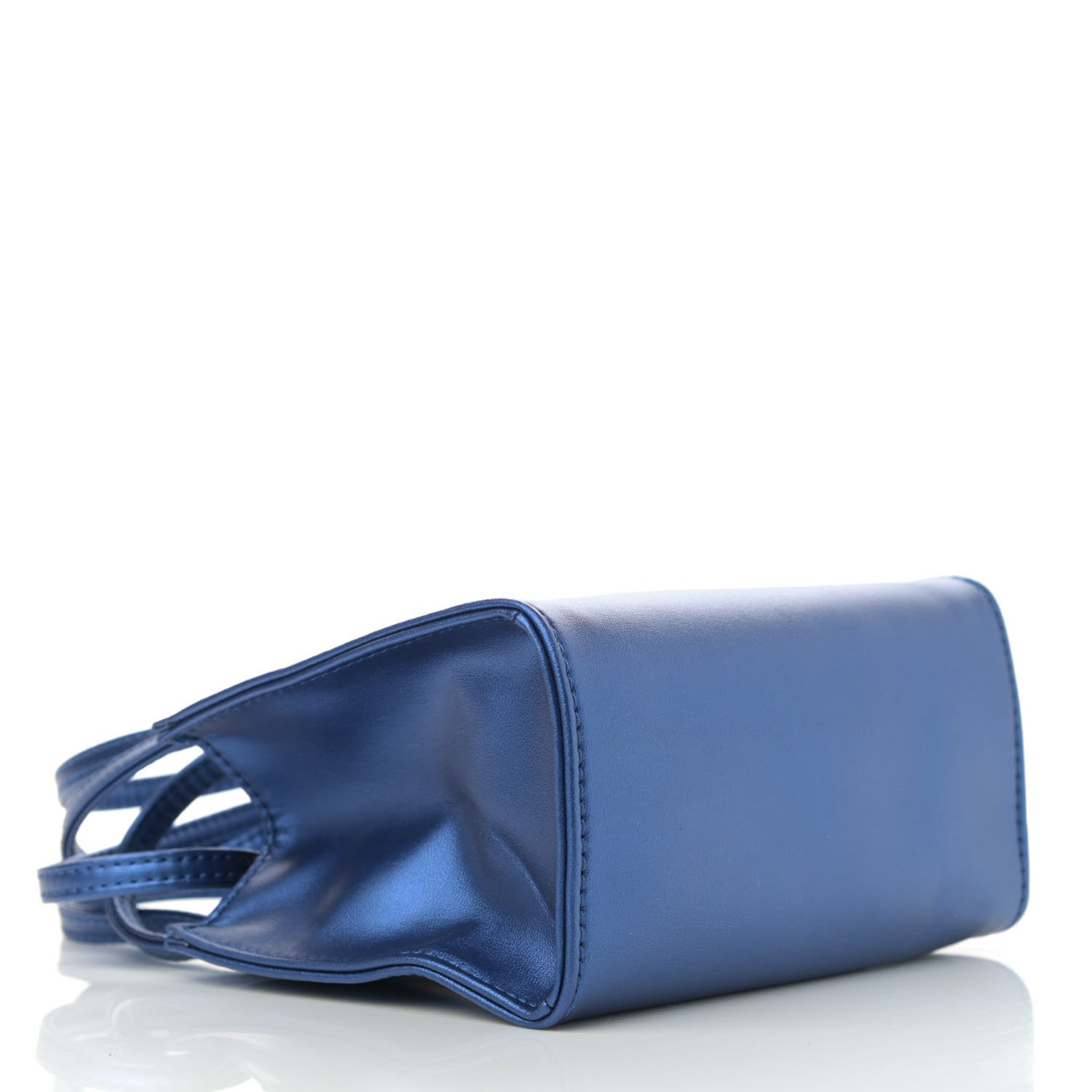 Telfar Vegan Leather Small Shopping Bag Cobalt 4 of 11