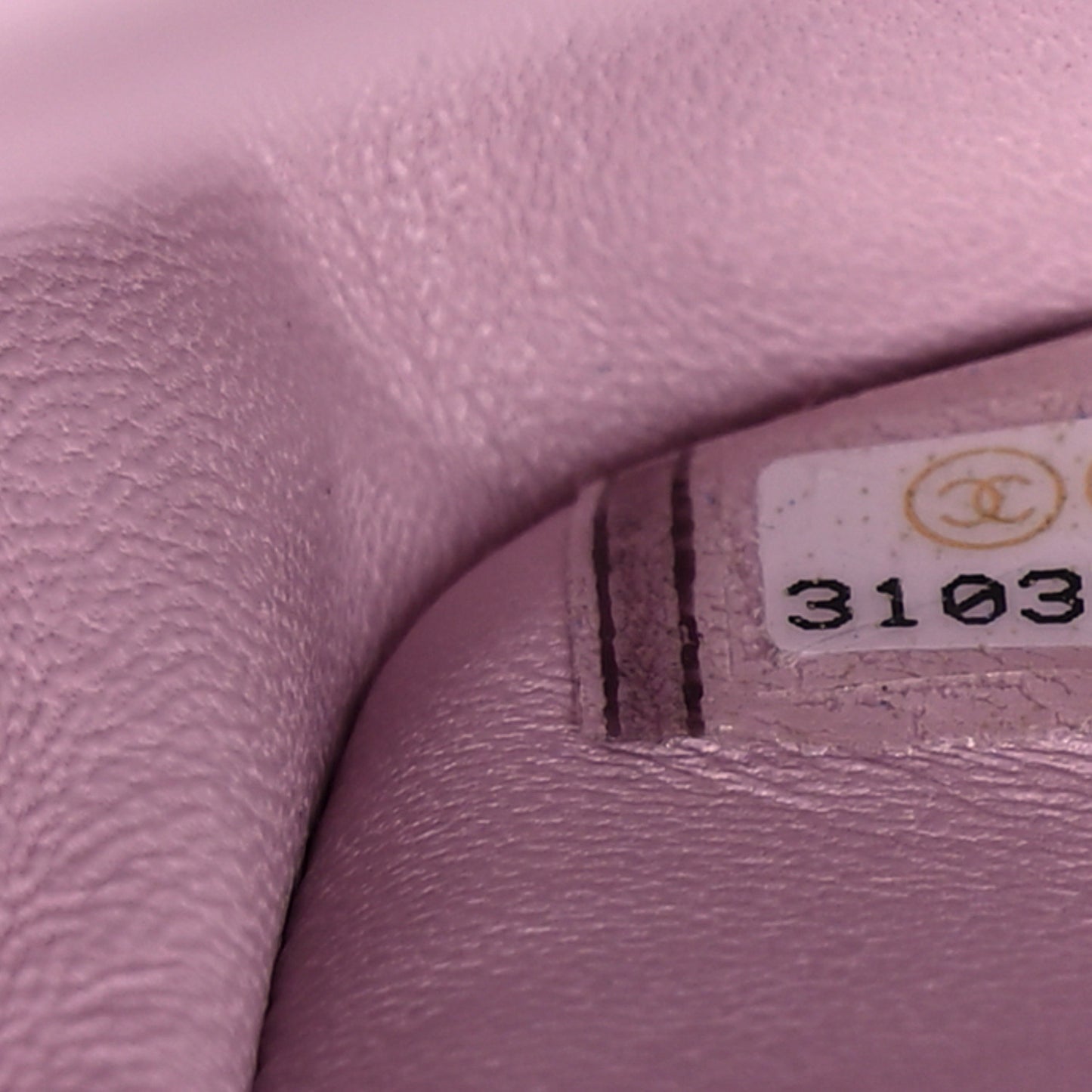 Caviar Quilted Medium Double Flap Light Pink