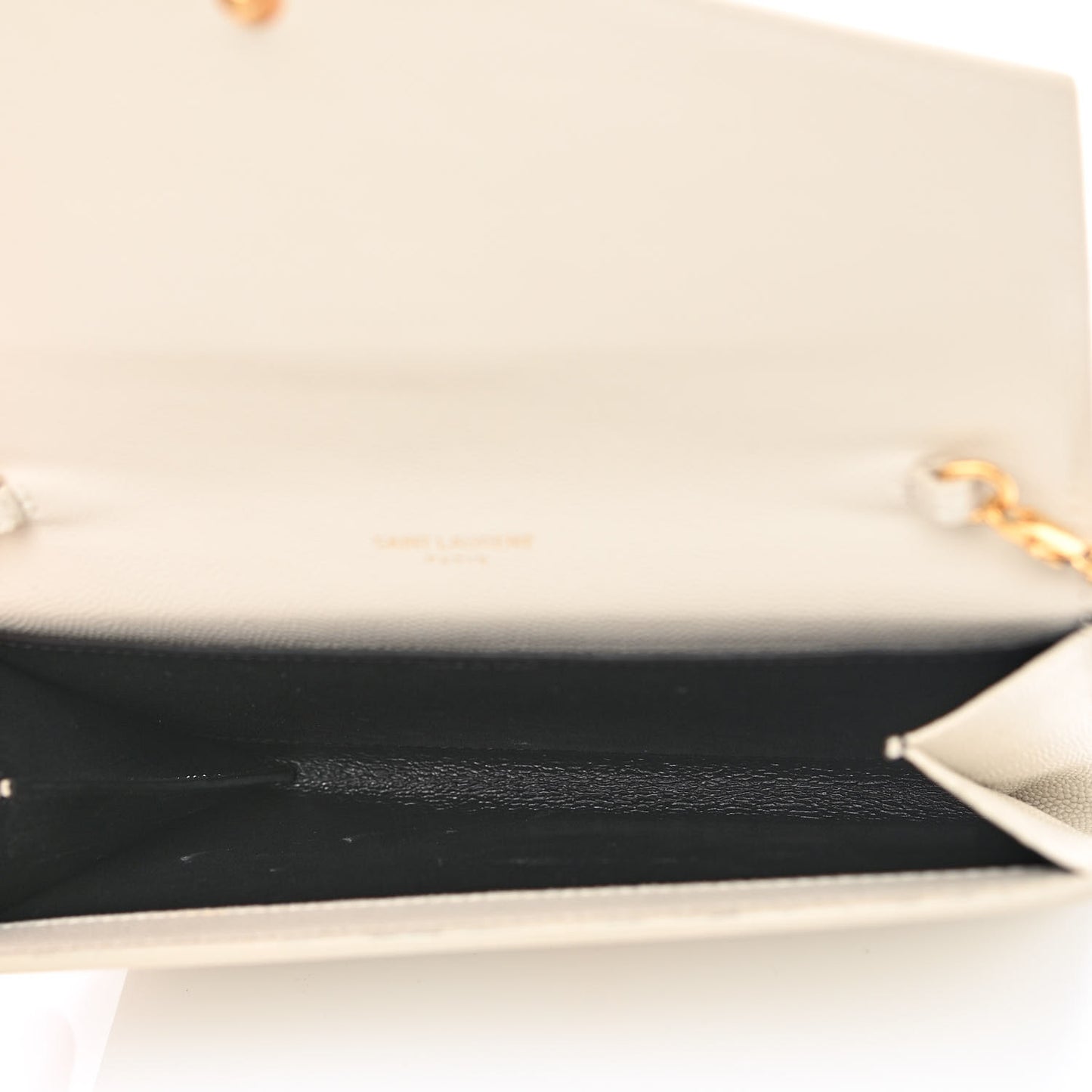 Grain De Poudre Monogram Uptown Chain Wallet Crema Soft