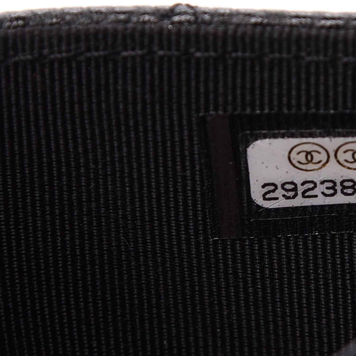 Chanel Caviar Quilted Flap Card Holder Black 8 of 9