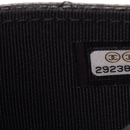 Chanel Caviar Quilted Flap Card Holder Black 8 of 9