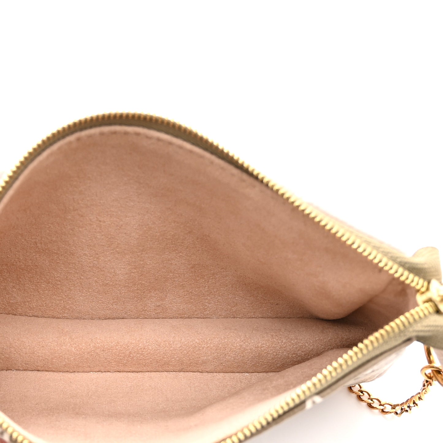 Empreinte Spring in the City Mini Pochette Accessories Kaki Beige Cream