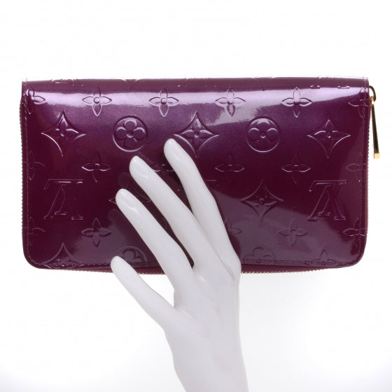 Louis Vuitton Vernis Zippy Wallet Violet 2 of 7