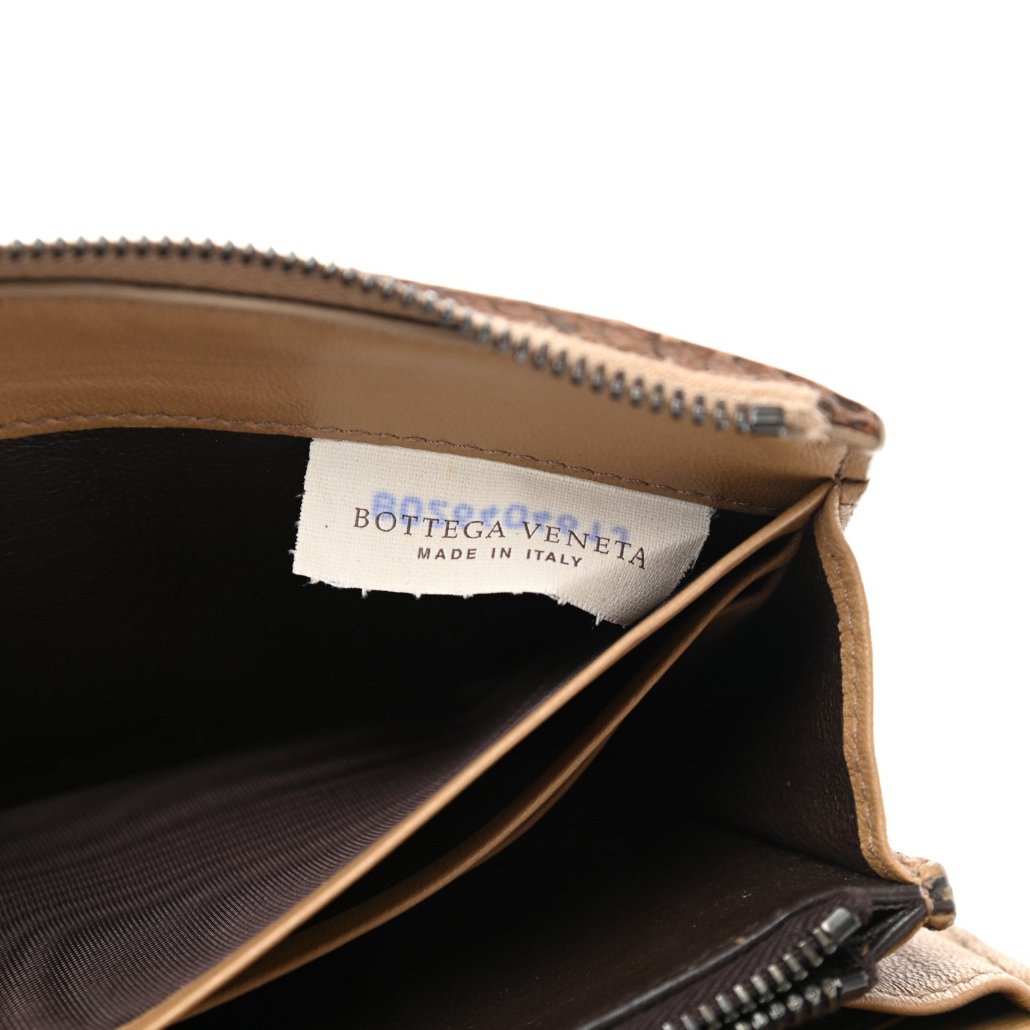 Bottega Veneta Nappa Intrecciato Ayers Zip Wallet Red 7 of 11
