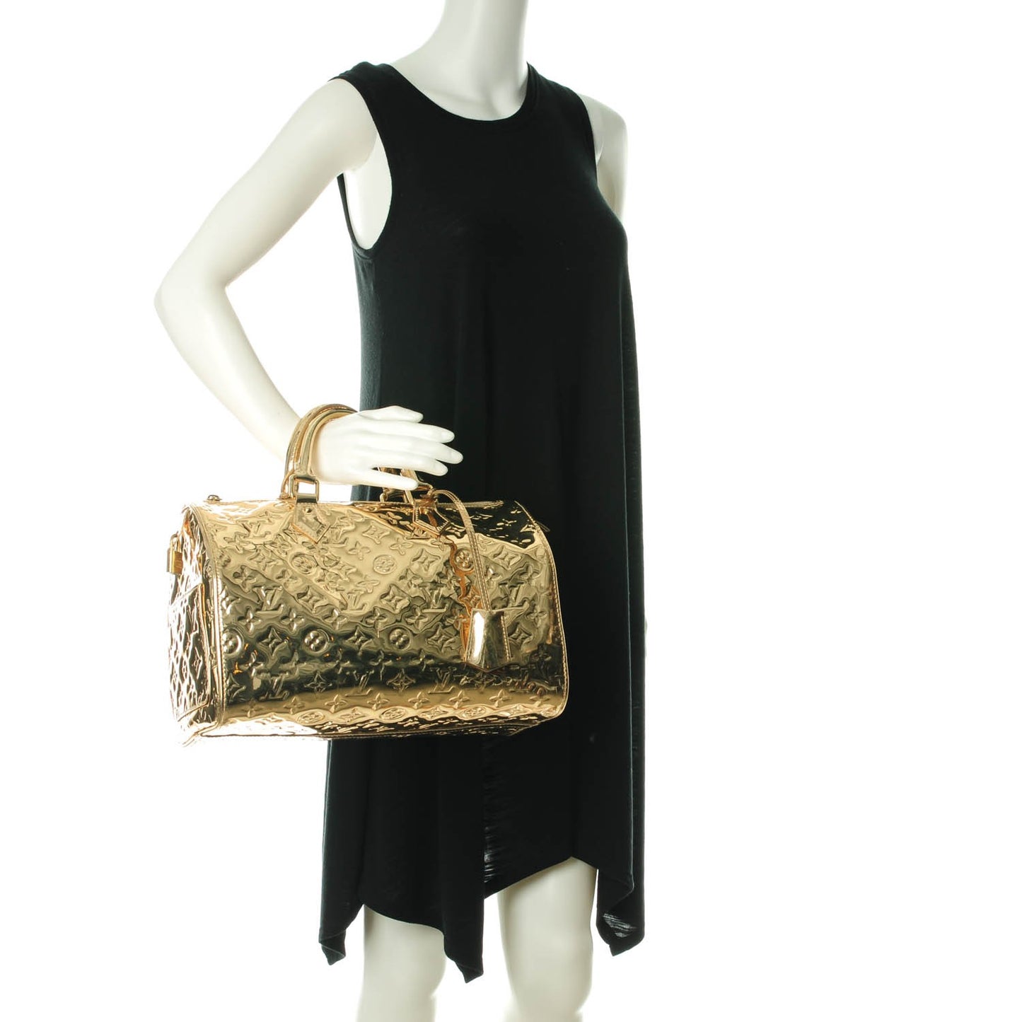 Monogram Miroir Speedy 35 Gold