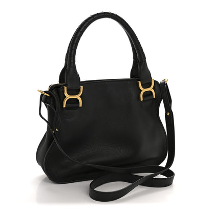 Chloe Calfskin Small Marcie Satchel Black 3 of 12