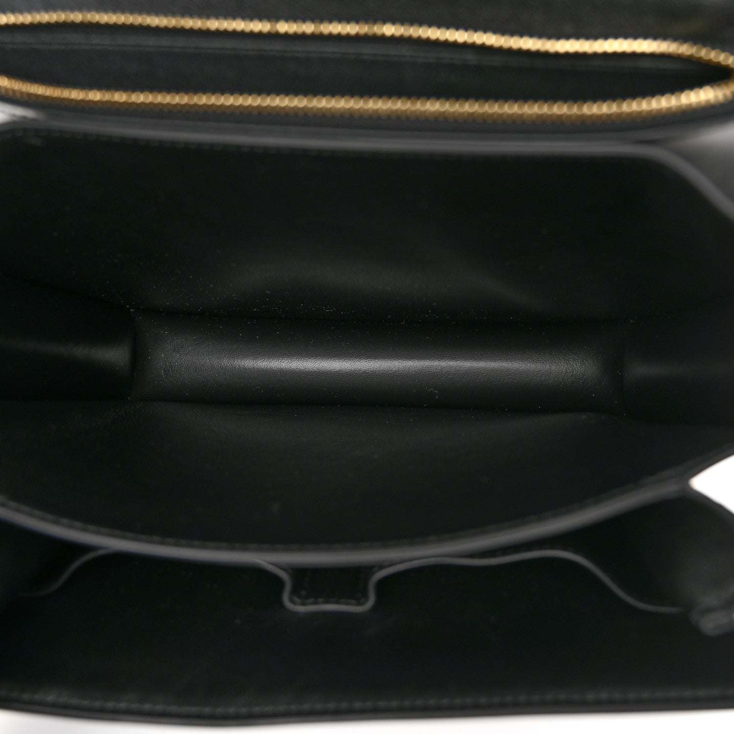 Celine Liege Calfskin Medium Classic Box Flap Bag Black 5 of 9