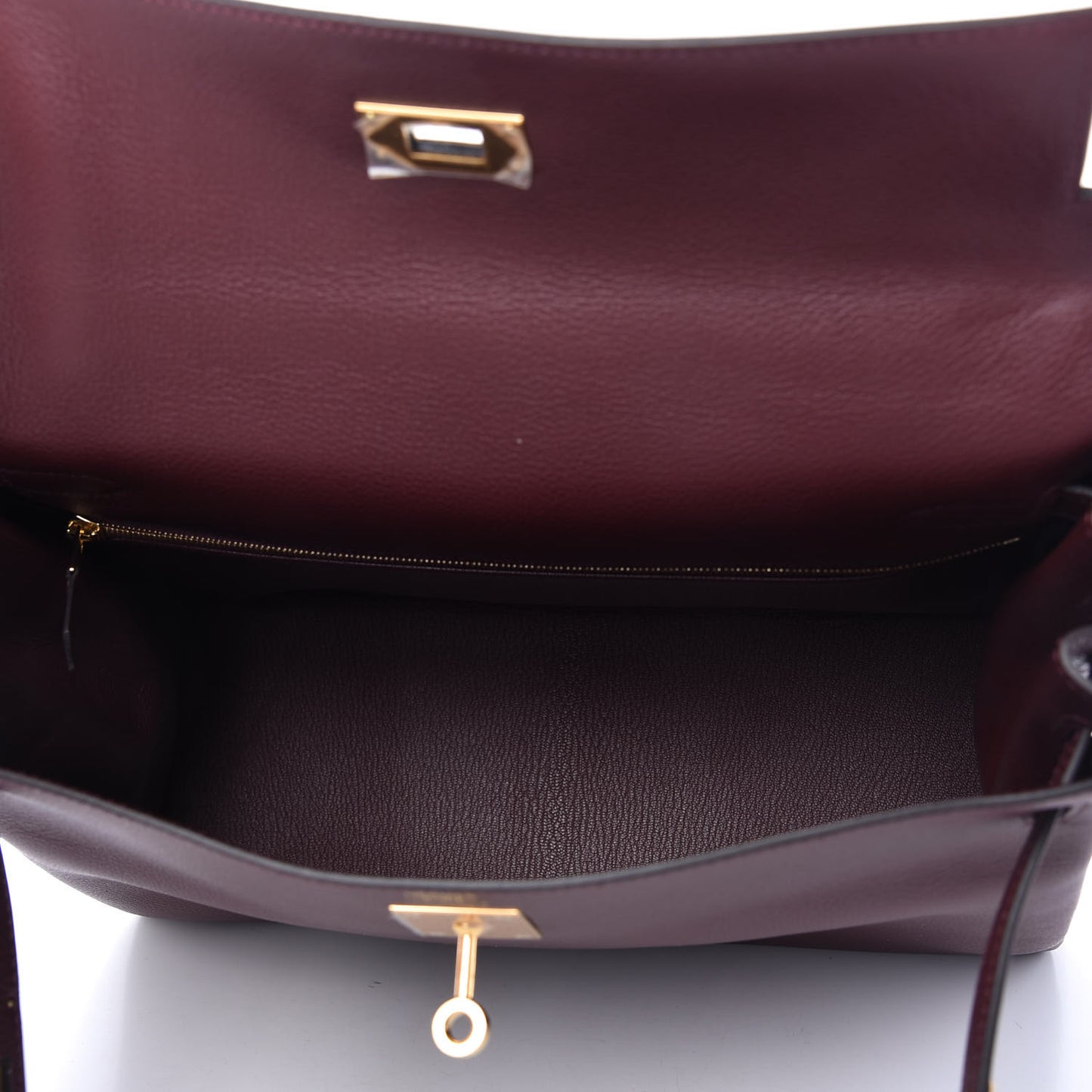 Evercolor Kelly Retourne 32 Bordeaux