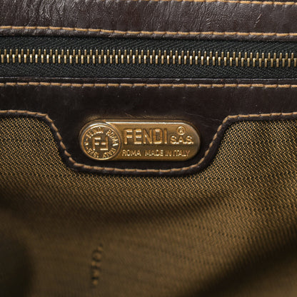 Fendi Zucca Holdall Tote Tobacco Black 5 of 12