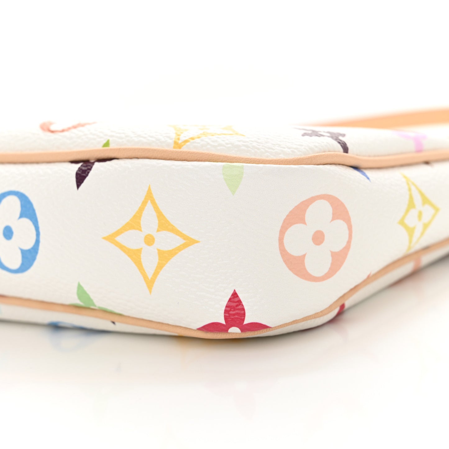 LV X TM Monogram Multicolor Pochette Accessories White