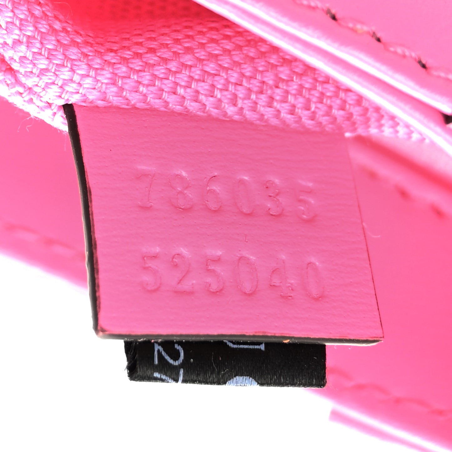 Calfskin Monogram Mini Moon Side Shoulder Bag Pink