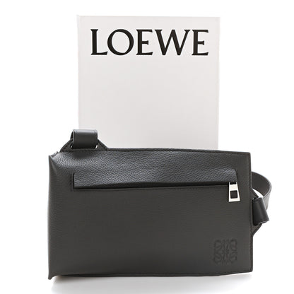 Loewe Soft Grained Calfskin Vertical T-Pocket Crossbody Bag Anthracite 10 of 10