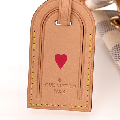 Louis Vuitton Damier Azur Graceful PM Rose Ballerine 12 of 13