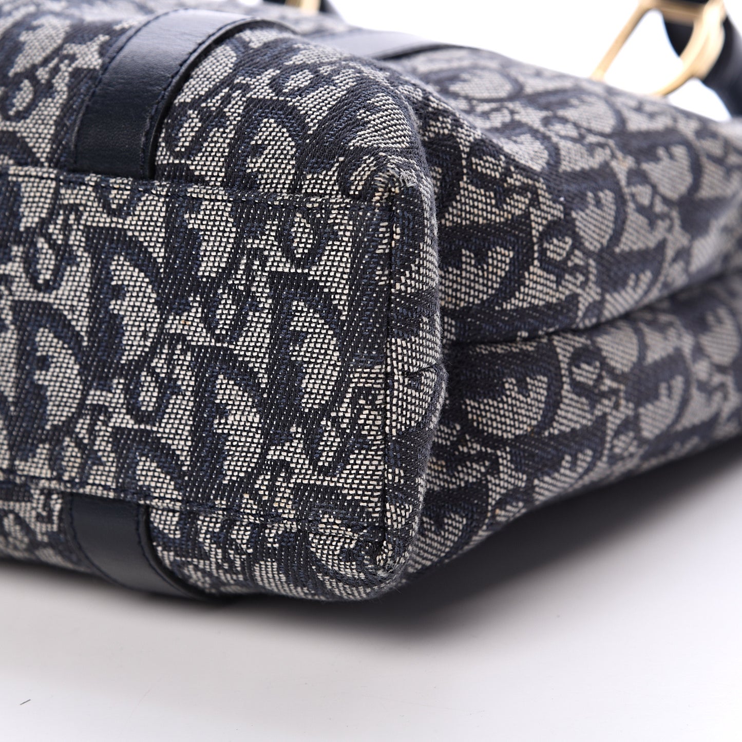 Monogram Tote Blue
