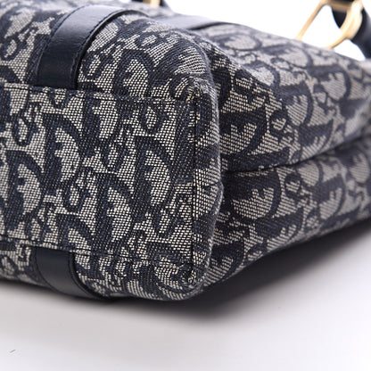 Christian Dior Monogram Tote Blue 9 of 13