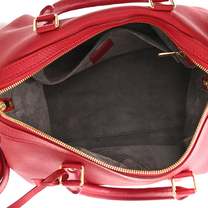 Louis Vuitton Veau Cachemire SC Bag PM Cherry 5 of 9