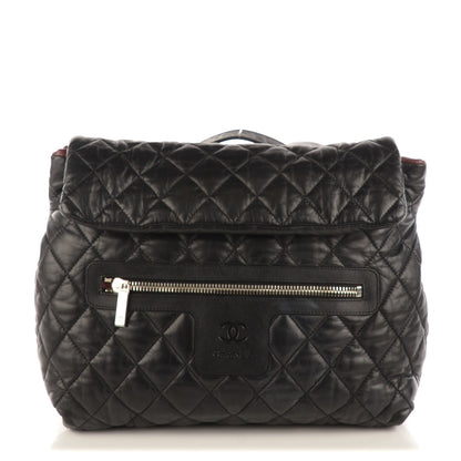 Chanel Lambskin Coco Cocoon Backpack Black 1 of 7