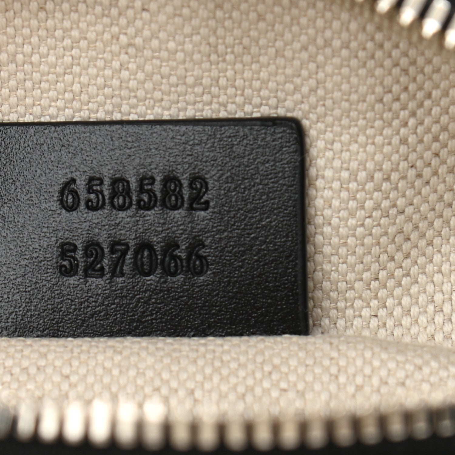Gucci Calfskin GG Tennis Embossed Belt Bag Black 6 of 10