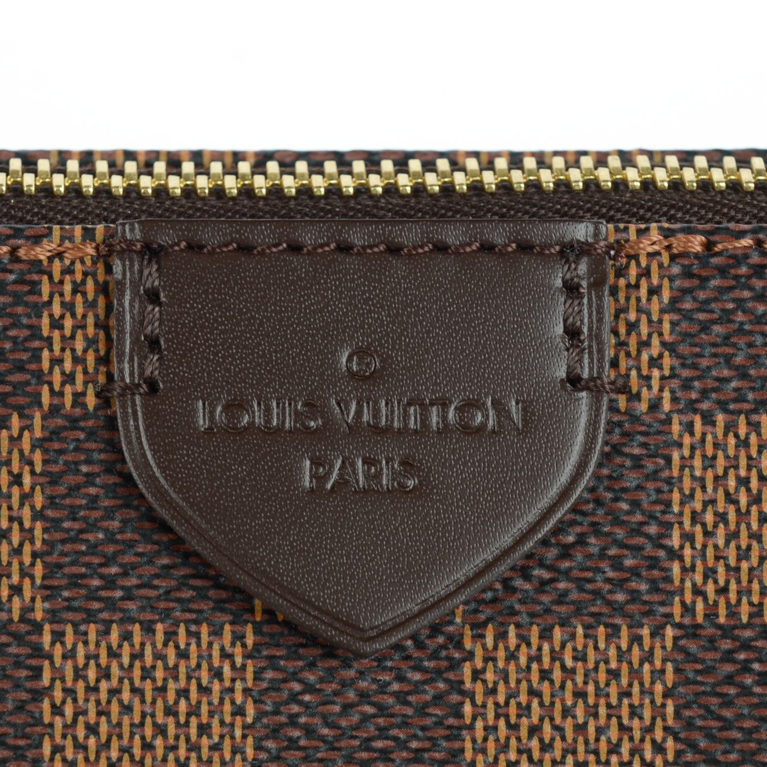 Louis Vuitton Damier Ebene Caissa Tote PM Rose Ballerine 7 of 9