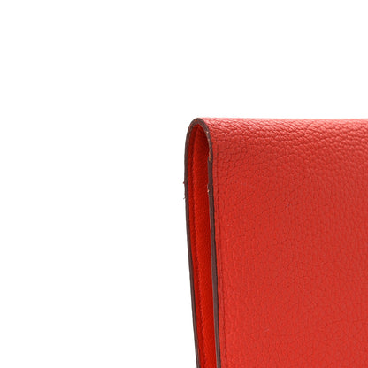 Hermes Togo Dogon Duo Wallet Capucine 13 of 15