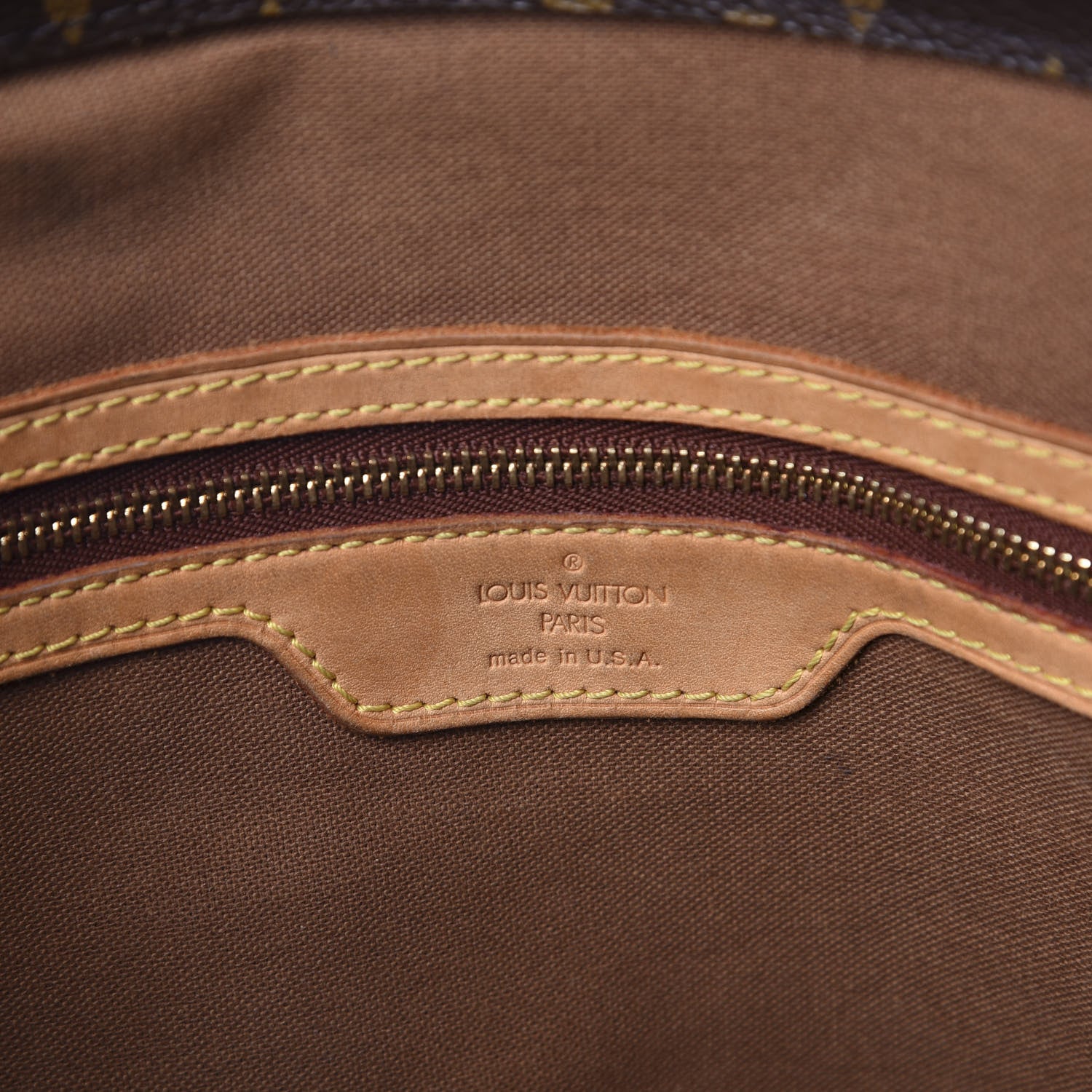 Louis Vuitton Monogram Cabas Mezzo 9 of 12