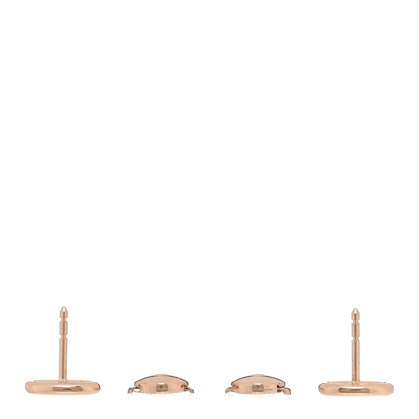 18K Rose Gold TPM Farandole Stud Earrings