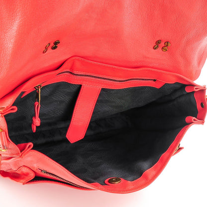 Proenza Schouler Lambskin Large PS1 Satchel Deep Coral 5 of 11