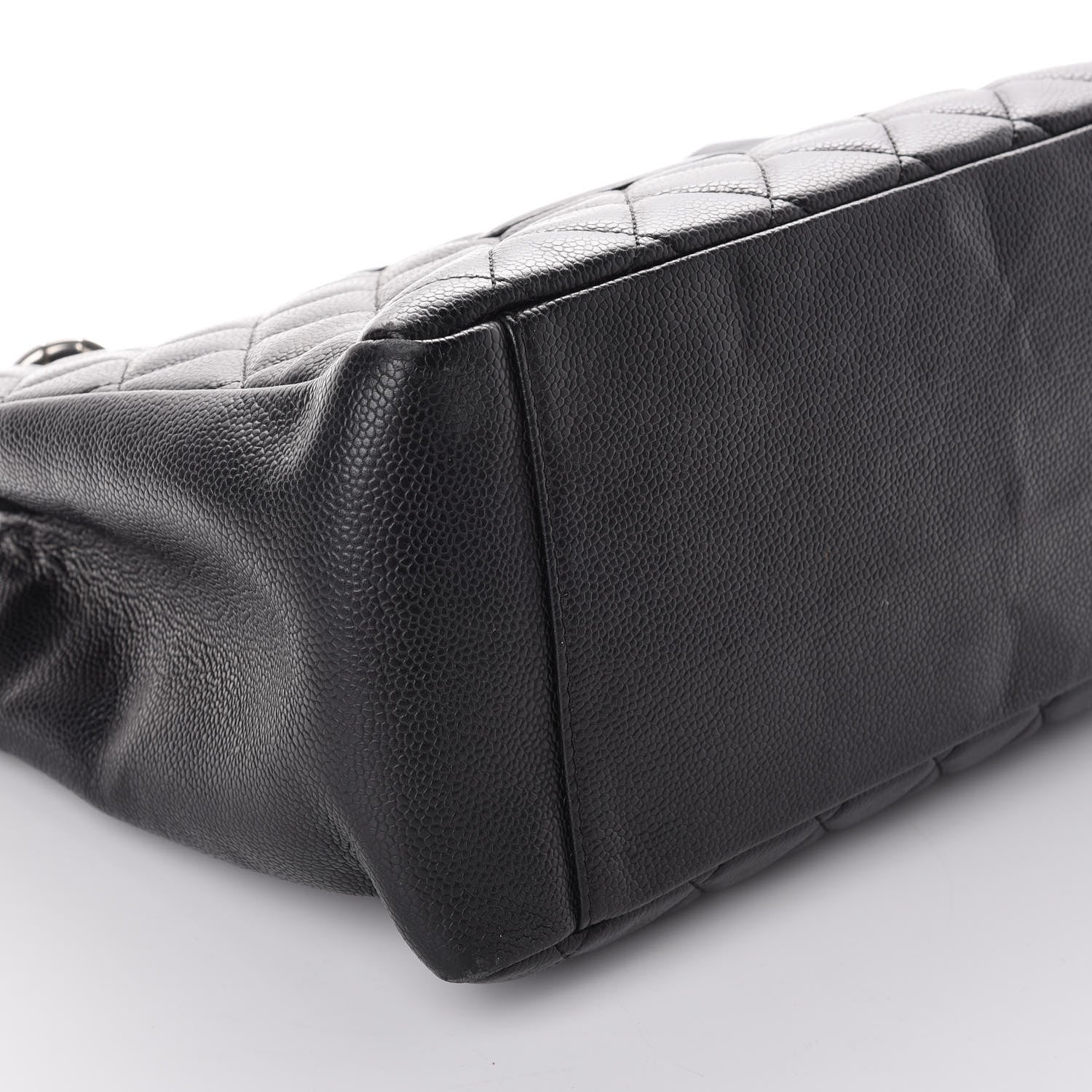 Chanel Caviar Quilted Grand Shopping Tote GST Black 8 of 10