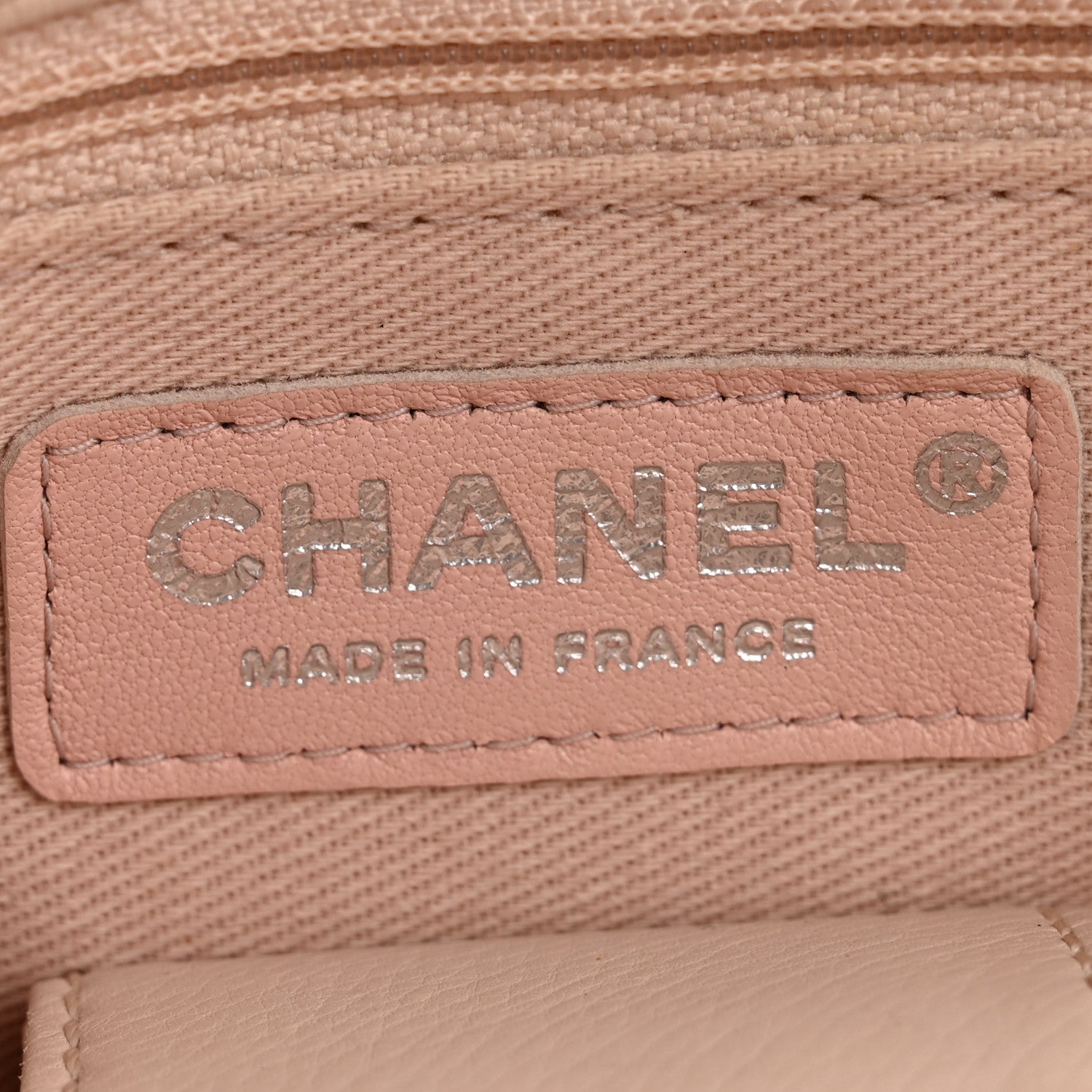 Chanel Calfskin Quilted Couture Messenger Light Pink 6 of 14