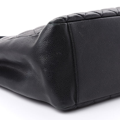 Chanel Caviar Quilted Grand Shopping Tote GST Black 9 of 17