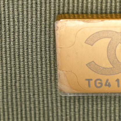 Chanel Caviar Quilted Mini Bracelet On Chain Flap Green 7 of 10